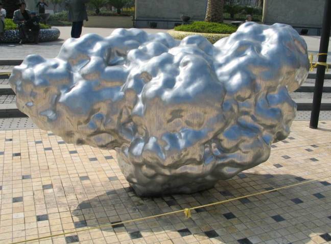 Cloud - stainless steel sculpture - outdoor work